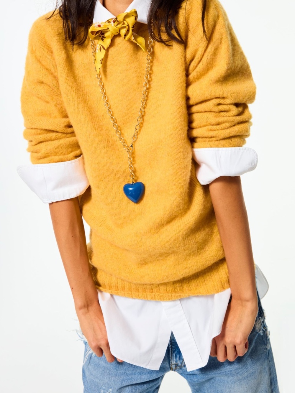 Roxanne Assoulin The Big Puffy Heart Charm Necklace - Picture 2 of 3
